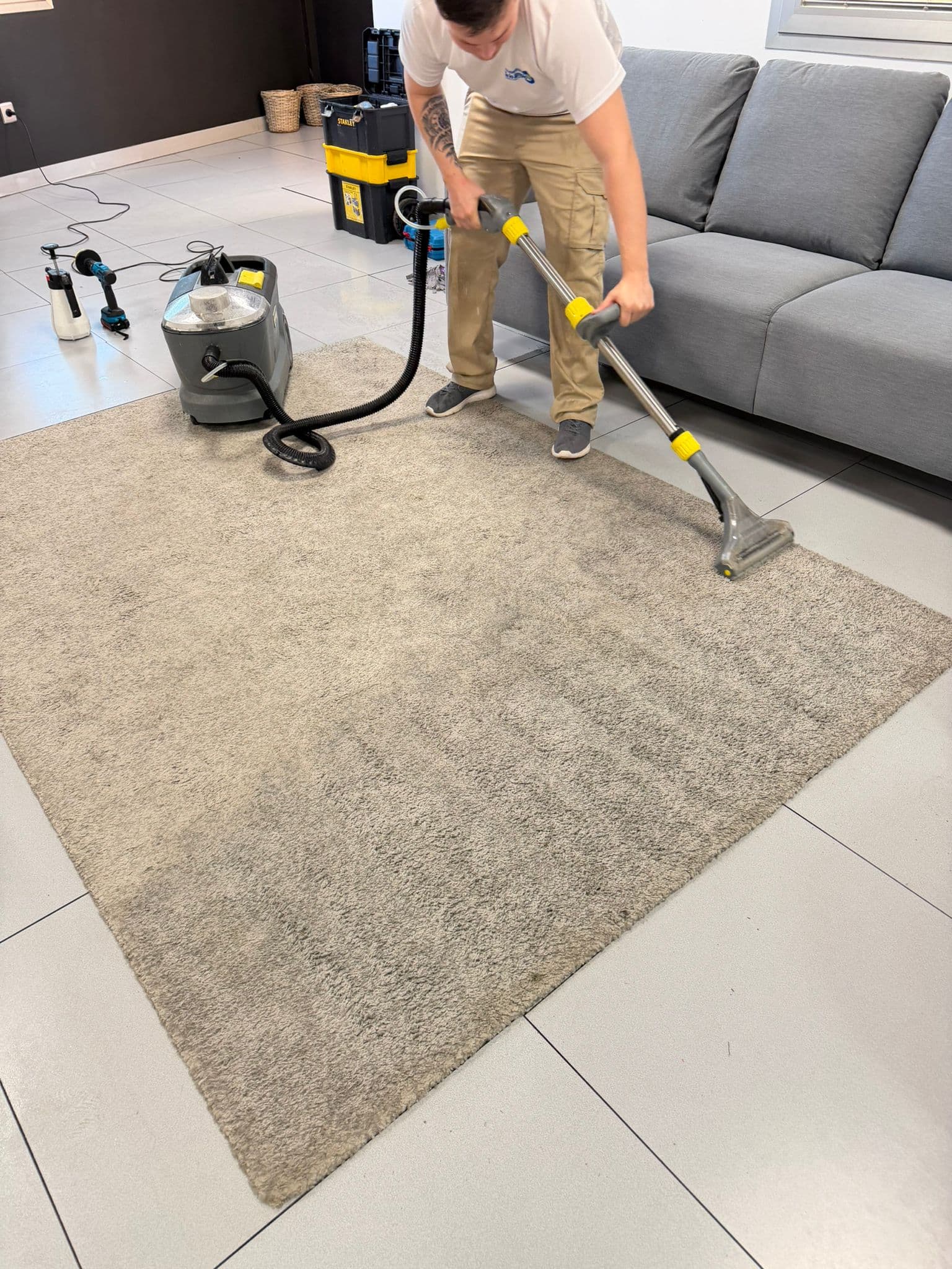 Limpieza de alfombras